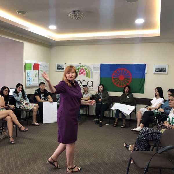 Training called “Roma Youth for Equal Rights”