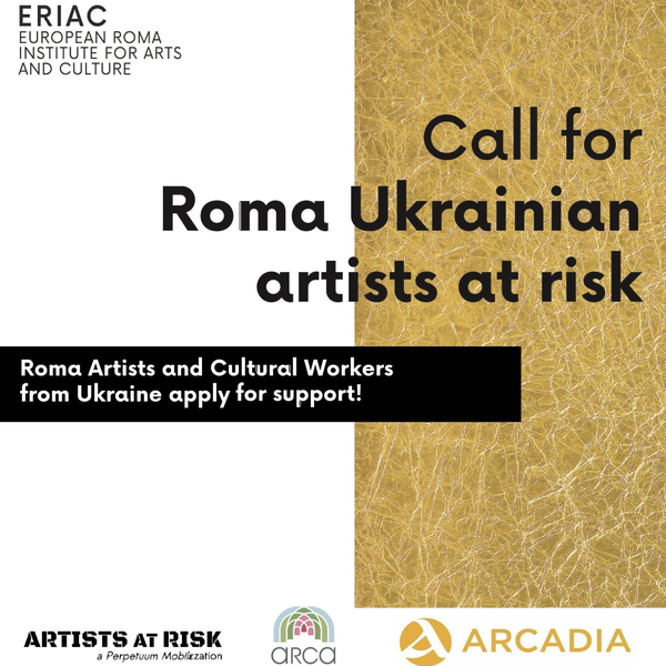 Announcement of the Roma Artists Support Program from Ukraine